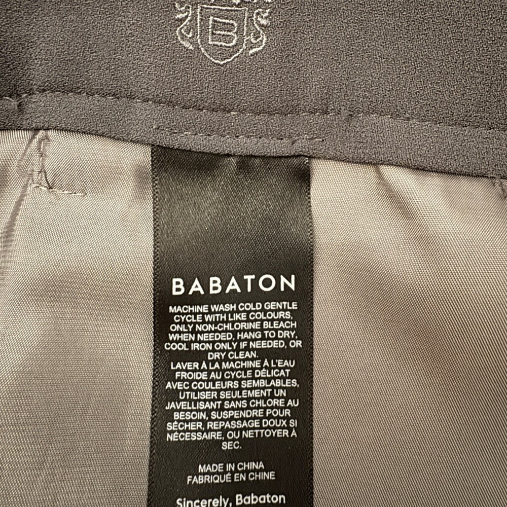 Babaton Cropped Pants in Brown - Picture 4 of 4